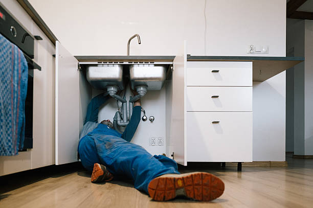 Professional Plumbing technician working in Carsonville, MI